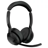   Jabra JABRA Evolve2 55 Link 380/390a UC Stereo On Ear headset Fekete Számítógép