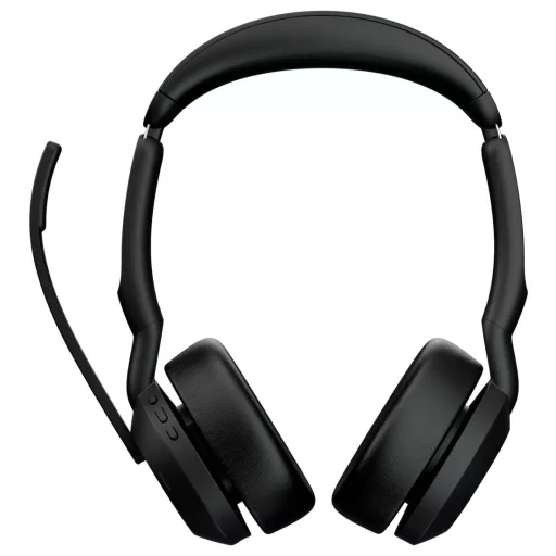Jabra JABRA Evolve2 55 Link 380/390a UC Stereo On Ear headset Fekete Számítógép