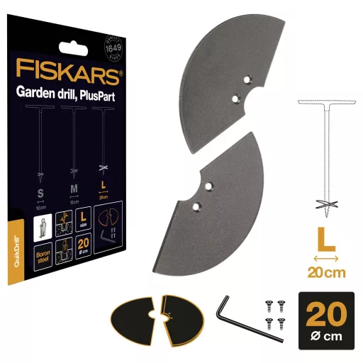 Fiskars 1000641 Talajfúró