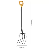 Fiskars 1071936 Trágyavilla D fogantyú