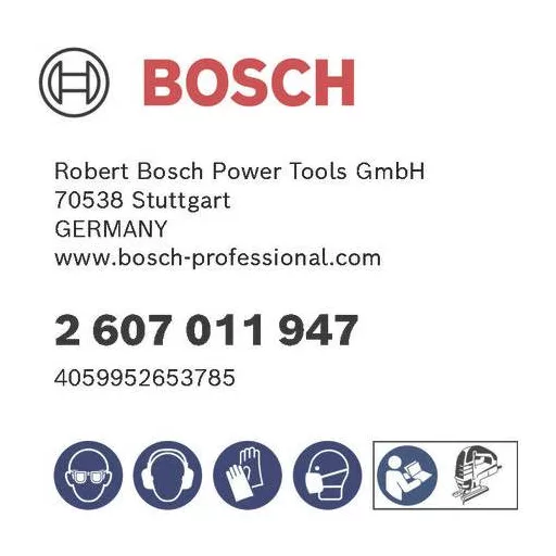 Bosch Accessories 2607011947 PRO Laminált szúrófűrészlap-készlet, 15 darabos 1 db