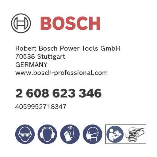 Bosch Accessories 2608623346 2608623346 Csiszolópapír 1 készlet