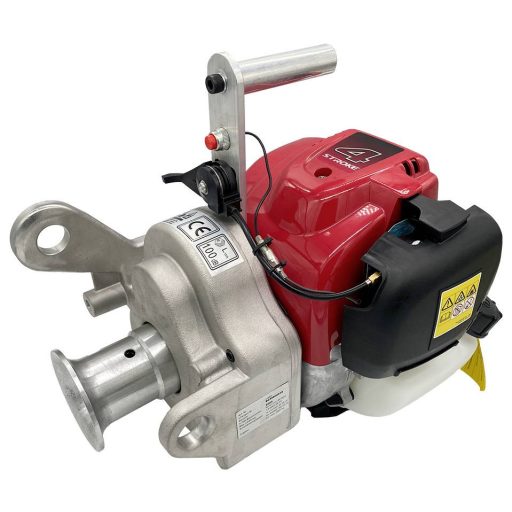 Berger & Schröter power winch/GX35TST4 Csörlődob Húzóerő (görgetve): 1000 kg Benzinmotoros hajtás