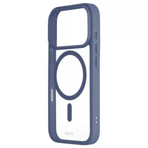 Hama Cover Apple iPhone 17 Pro Kék MagSafe kompatibilis, Induktív töltés 00232405