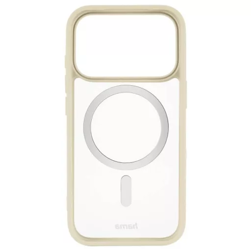 Hama Cover Apple iPhone 17 Pro Bézs MagSafe kompatibilis, Induktív töltés 00232406