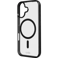   sbs mobile Cover Apple iPhone 17 Átlátszó, Fekete MagSafe kompatibilis TEMAGCOLIP1763K