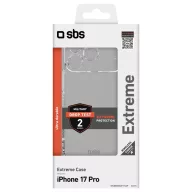   sbs mobile Extreme X2 Cover Apple iPhone 17 Pro Átlátszó TEUNBKEX2IP1763P