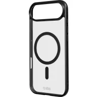   sbs mobile Cover Apple iPhone Air Átlátszó, Fekete MagSafe kompatibilis TEMAGCOLIP1766K