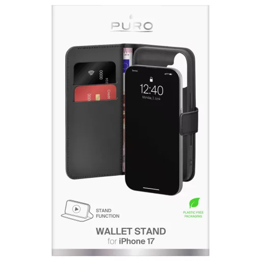Puro Case Apple iPhone 17 PUIPC1763BOOKC8BLK