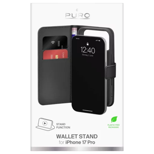 Puro Case Apple iPhone 17 Pro PUIPC17P63BOOKC8BLK