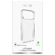   Puro Cover Apple iPhone 17 Pro Max Átlátszó, Fehér PUIPC17P69LITEMAGTR
