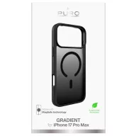   Puro Cover Apple iPhone 17 Pro Max Fekete (átlátszó) PUIPC17P69GRADBLK