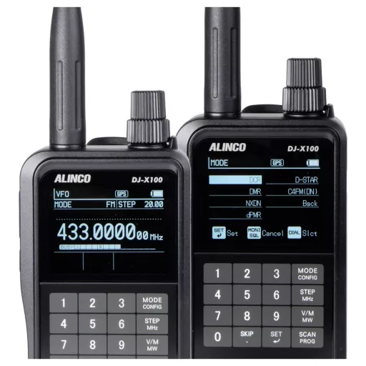 Alinco ALINCO DJ-X-100-E Digitaler Multi-Mode Empfänger 1207 Rádió kézi szkenner