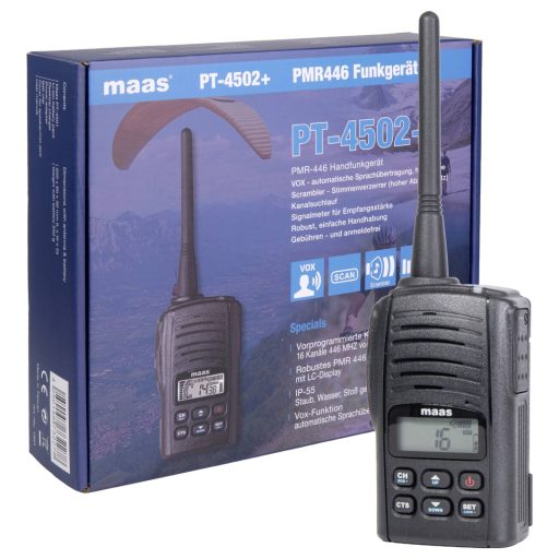 MAAS Elektronik MAAS PT-4502 PMR-446 Handfunkgerät 1963 PMR készülék