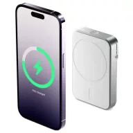   Alogic Matrix Universal Magnetic Powerbank 5000 mAh Magsafe Lítiumion USB-C® Fehér