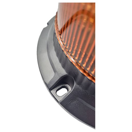 Berger & Schröter Körkörös lámpa SM828-HH 12 V Hálózati adapterről üzemeltetett Fix rögzítés, Mágneses talp Narancssárga