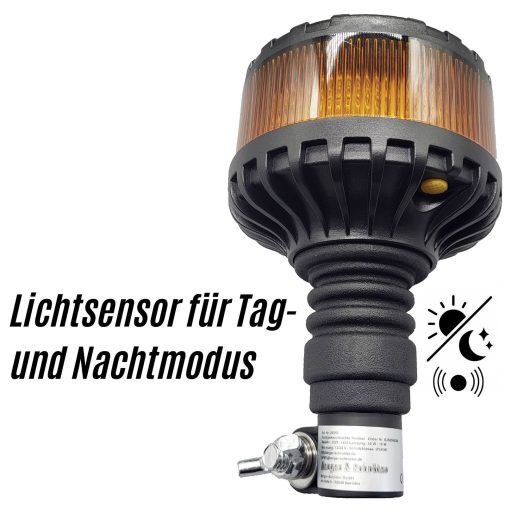 Berger & Schröter Körkörös lámpa SM828-AH 24 V Szabvány tartó Narancssárga