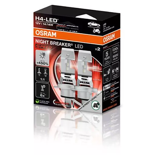 OSRAM 64193DWNBSP-2HB LED-es fényforrás NIGHT BREAKER® LED SPEED H4 12 V
