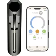   TFA Dostmann SMART BBQ KÜCHEN-CHEF 2 Grill hőmérő Gáz, Grillkocsi, Gömb, Kombinált, Mibil gáz grillező, Füstölő, Forgó Fekete