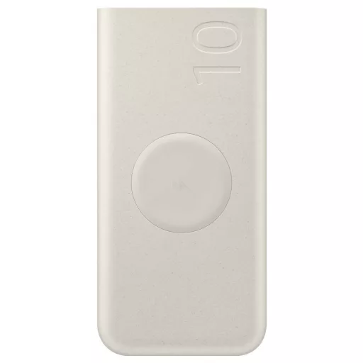 Samsung EB-U2510XUEGEU Powerbank 5000 mAh Qi Wireless Charging Lítiumion USB-C® Bézs állapotjelző