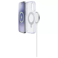   Cellularline Hátlap Apple iPhone 16 Átlátszó Induktív töltés, MagSafe kompatibilis MAGADAPTERW