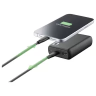   Cellularline CELLULARLINE - Power Bank ESSENCE Turbo 10000 Black - Batterie Powerbank 10000 mAh Lítiumion Mikro USB, USB-A, USB-C® Fekete