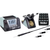   Weller WT1010M mit WMTP MS+RTM 006 S MS+RTM 022 S MS+RTM 020 G MS+T0053450299 Forrasztó készlet digitális 40 W 50 - 550 °C Forrasztóheggyel, Tartóval