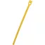 FASTECH® Tépőzár kábelkötegelő Kötegeléshez Bolyhos és horgos fél (H x Sz) 200 mm x 7 mm Sárga 100 db