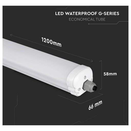 V-TAC LED csövek EEK: E (A - G) Nappalifény fehér 1 db