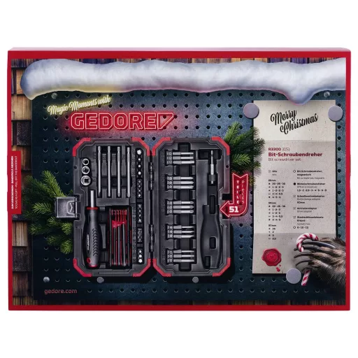 Gedore Gedore Adventskalender 2025 Szerszám Adventi naptár Korosztály Kortól független