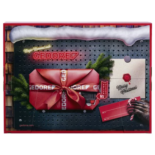 Gedore Gedore Adventskalender 2025 Szerszám Adventi naptár Korosztály Kortól független