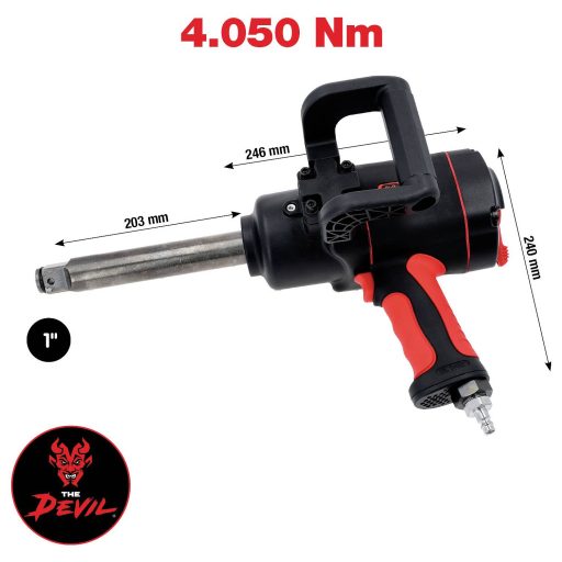 KS Tools 512.1020 Sűrített levegős ütvecsavarozó Forgatónyomaták (max.): 4050 Nm