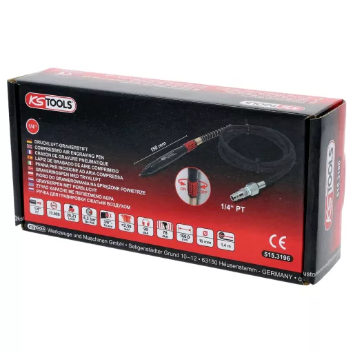 KS Tools Préslevegős gravírozó toll