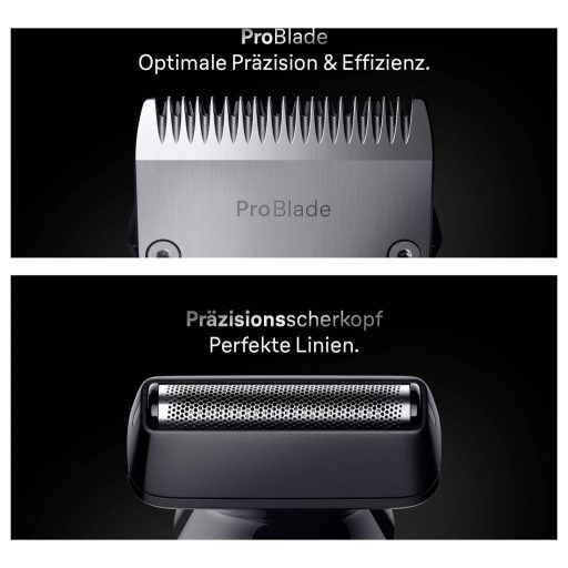 Braun Braun Series 7 All-In-One Style Kit AIO7 Szakállvágóó, Hajvágó, Tesztszőrzet nyíró Fekete, Kék