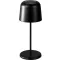 Konstsmide 7845-750 Biot LED-es akkus asztali lámpa Fekete