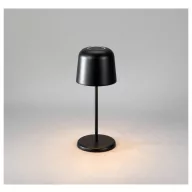 Konstsmide 7845-750 Biot LED-es akkus asztali lámpa Fekete