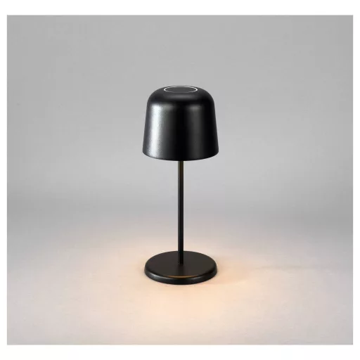 Konstsmide 7845-750 Biot LED-es akkus asztali lámpa Fekete