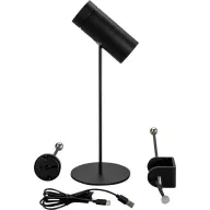 Konstsmide 7844-750 Multi LED-es akkus asztali lámpa Fekete