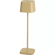   Konstsmide 7829-330 Capri LED-es akkus asztali lámpa 2.2 W Melegfehér Homok
