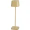 Konstsmide 7829-330 Capri LED-es akkus asztali lámpa 2.2 W Melegfehér Homok
