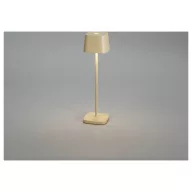   Konstsmide 7829-330 Capri LED-es akkus asztali lámpa 2.2 W Melegfehér Homok