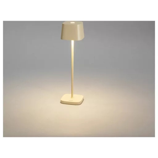 Konstsmide 7829-330 Capri LED-es akkus asztali lámpa 2.2 W Melegfehér Homok
