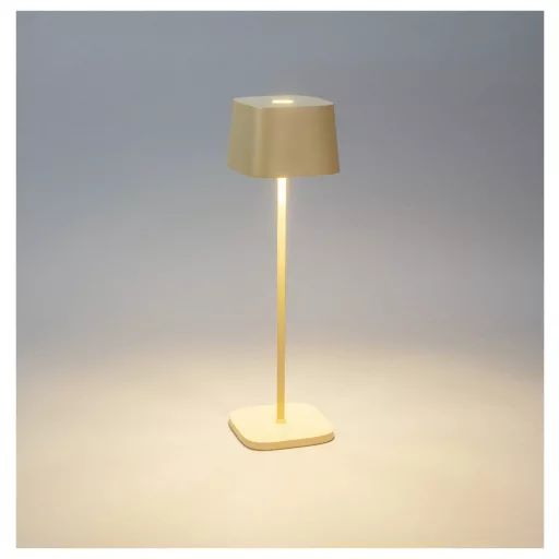 Konstsmide 7814-330 Capri LED-es akkus asztali lámpa Homok