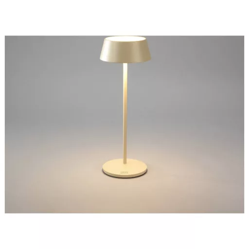 Konstsmide 7839-330 Menton LED-es akkus asztali lámpa Homok