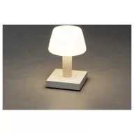   Konstsmide 7825-252 Monaco LED-es akkus asztali lámpa Fehér