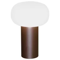   Konstsmide 7826-972 Antibes LED-es akkus asztali lámpa Rozsda