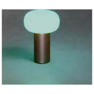   Konstsmide 7826-972 Antibes LED-es akkus asztali lámpa Rozsda