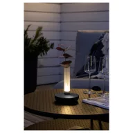   Konstsmide 7827-373 Biarritz LED-es akkus asztali lámpa Sötétzöld