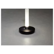   Konstsmide 7827-753 Biarritz LED-es akkus asztali lámpa Fekete