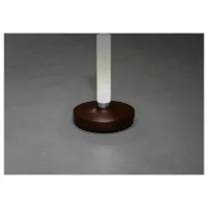   Konstsmide 7827-973 Biarritz LED-es akkus asztali lámpa Rozsda